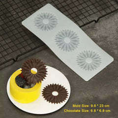 ROUND GEO Chocolate Pieces