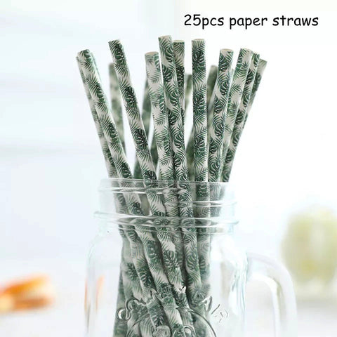 IN THE TROPICS Paper Straws
