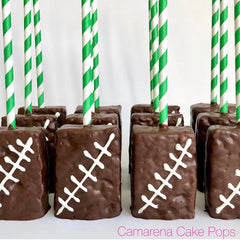 GREEN & White Stripe Paper Straws