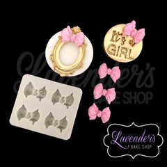 Puffy Bow 1in Quad