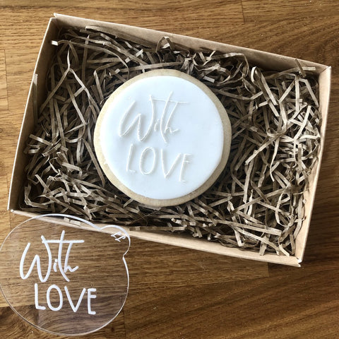 "WITH LOVE" Cookie Embosser Lissie Lou