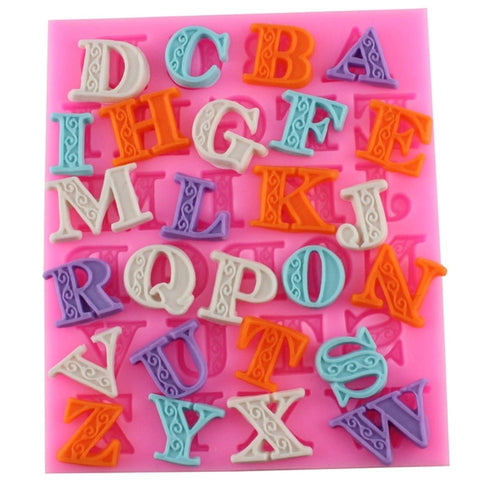 Small Filigree Letters