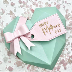 "MOTHER'S DAY DEBOSSER GIFT TAG 133-4" Custom Cookie Cutters