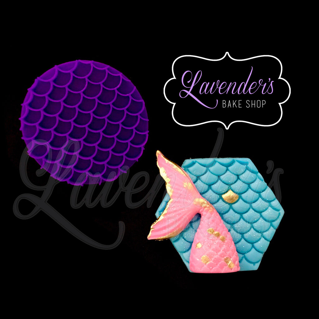 "SCALES" ROUND LBS Embosser
