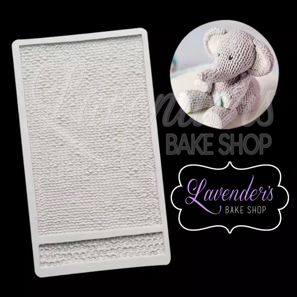 Large Knit Wool Mat