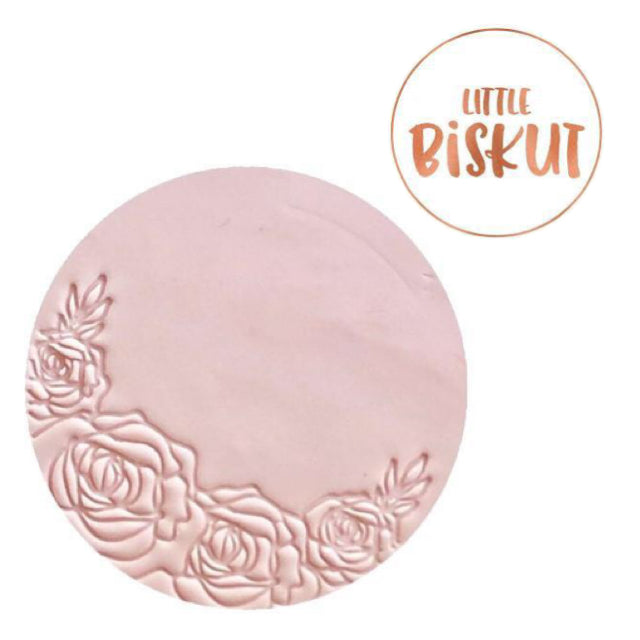 "ROSE BORDER" Little Biskut Embosser