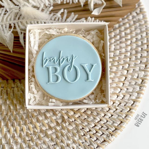 "BABY BOY 180" Little Biskut Debosser