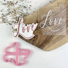 "LOVE IN FLORENCE FONT" Lissie Lou Cutter & Embosser
