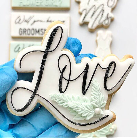 "LOVE IN FLORENCE FONT" Lissie Lou Cutter & Embosser