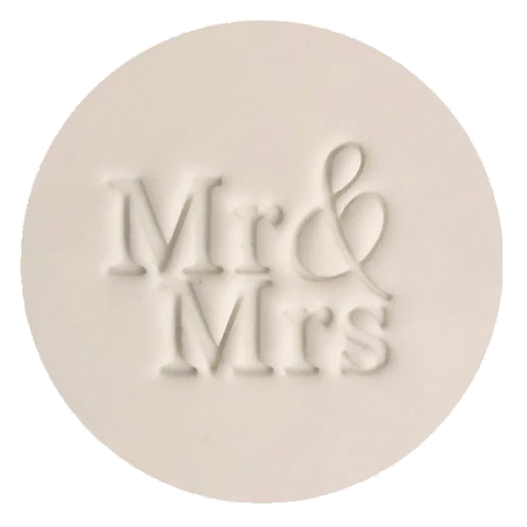 "MR & MRS 105" Little Biskut Embosser