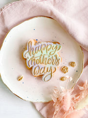 "HAPPY MOTHERS DAY STYLE 1" Lissie Lou Cutter & Embosser