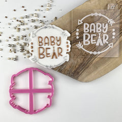 "BABY BEAR WILD ONE STYLE" Lissie Lou Cutter & Embosser