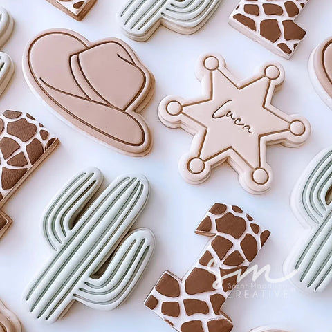 GIRAFFE PATTERN - Sarah Maddison Cookie Stamp