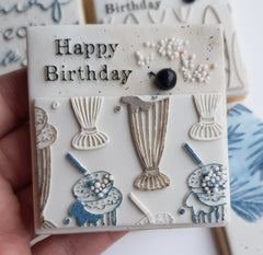 MILK SHAKES PATTERN - Sarah Maddison Cookie Stamp