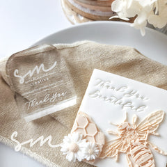 THANK YOU IMPRESSION - Sarah Maddison Cookie Stamp