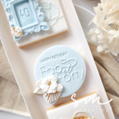 FAB AT FORTY - Sarah Maddison Cookie Stamp