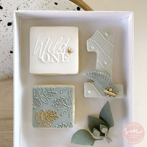 WILD ONE - Sarah Maddison Cookie Stamp