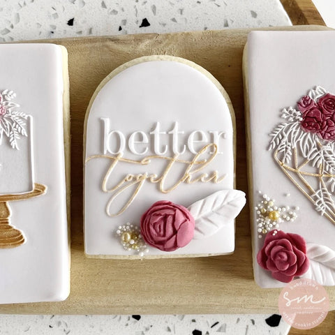 BETTER TOGETHER - Sarah Maddison Cookie Stamp