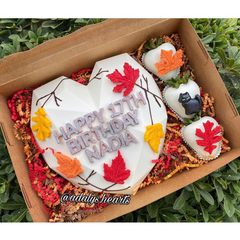 3pc FALL LEAVES