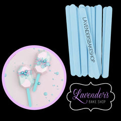 PASTEL BLUE Cakesicle Sticks