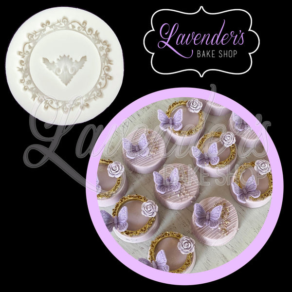 Round Oreo Frame – Lavender's Bake Shop