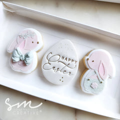 HAPPY EASTER IMPRESSION - Sarah Maddison Cookie Stamp