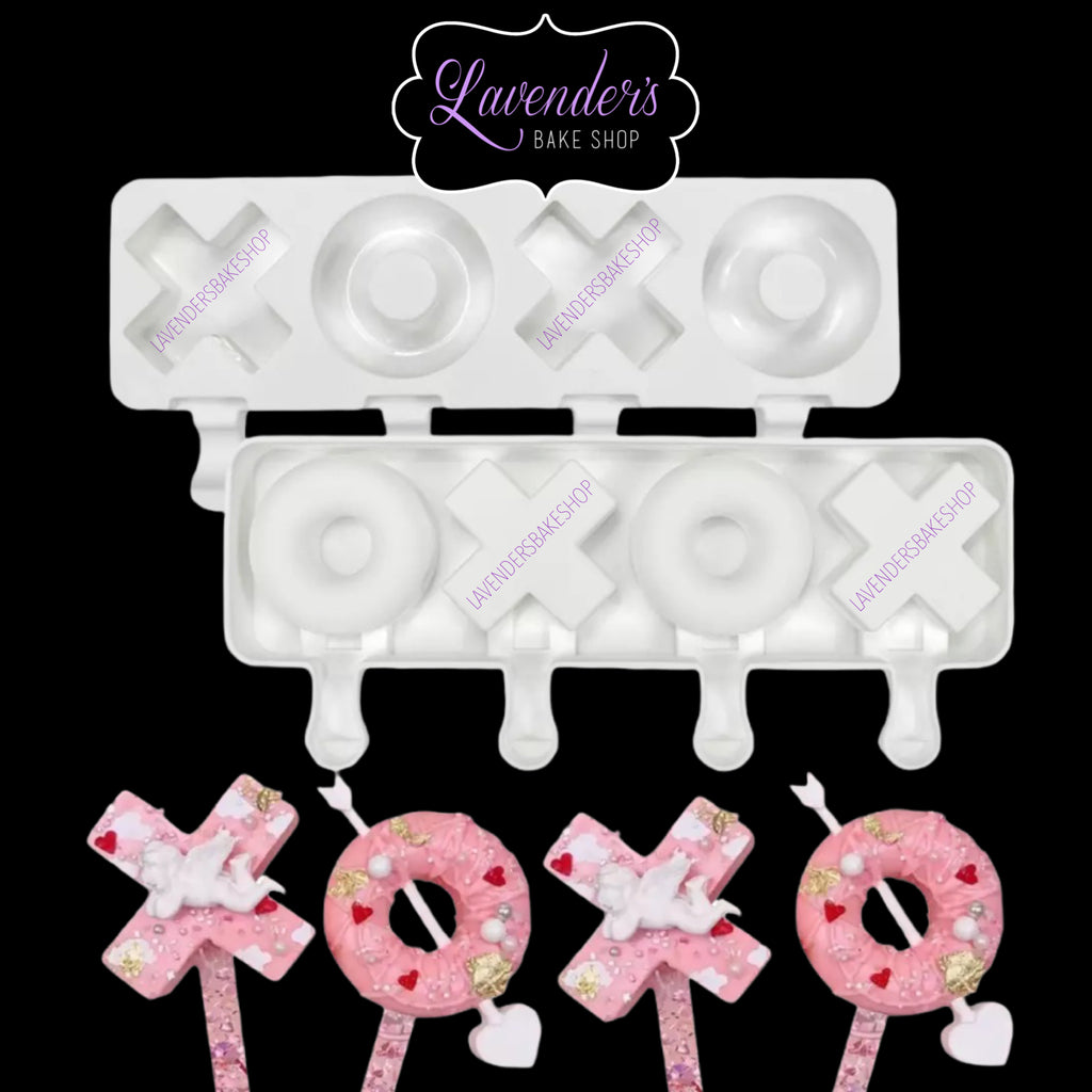 XOXO Popsicle Mold