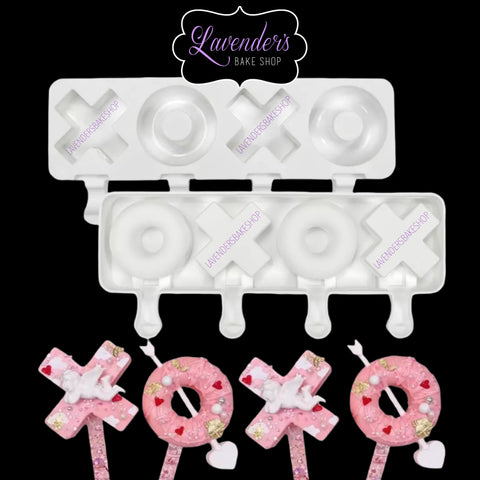 XOXO Popsicle Mold