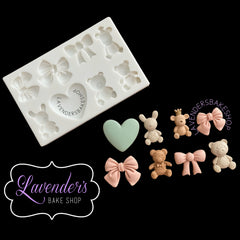 Teddy Bear And Chubby Heart Variety