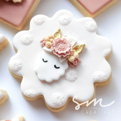 POM POM PATTERN - Sarah Maddison Cookie Stamp