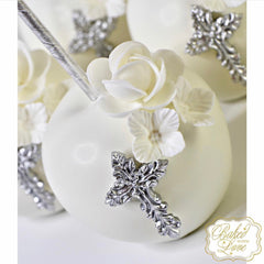 METALLIC Silver Paper Straws
