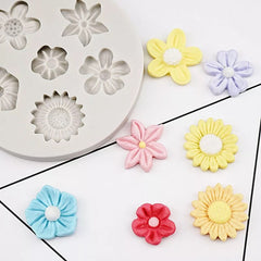 6pc Small Flowers