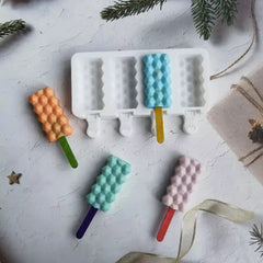 MINI HONEYCOMB PATTERN Popsicle Mold
