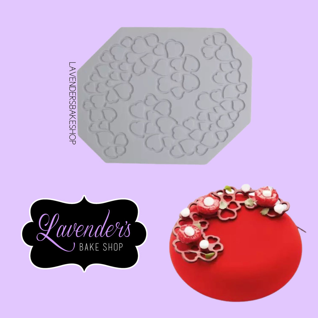 Heart Curved Impression Mat