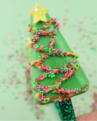 GREEN Glitter Cakesicle Sticks