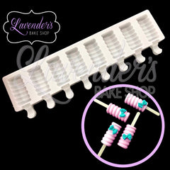 Mini SWIRL Popsicle Mold 8ct