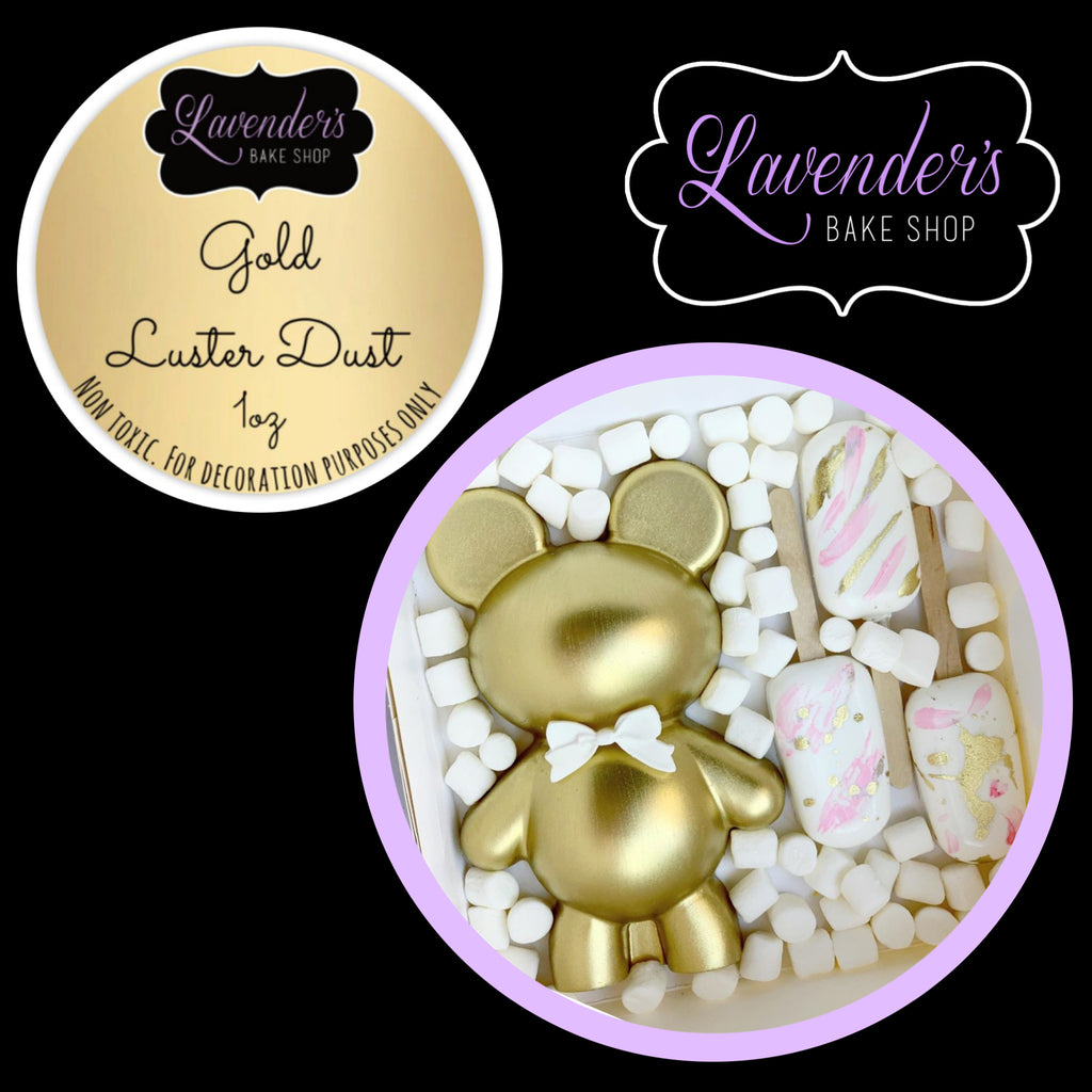 GOLD Luster Dust – Lavender's Bake Shop