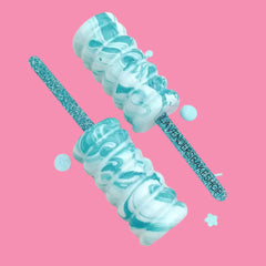 BLUE Glitter Cakesicle Sticks
