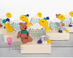 Teddy Bear With Accent Bow
