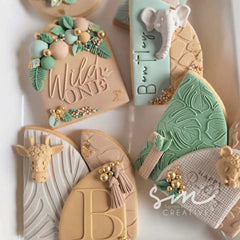 ZEBRA PATTERN - Sarah Maddison Cookie Stamp