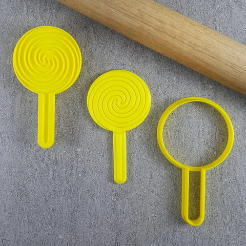 “LOLLIPOP 178” Custom Cookie Cutter And Embosser