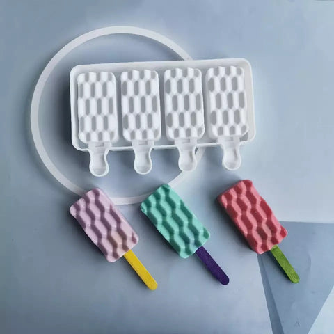 MINI BASKETWEAVE Popsicle Mold