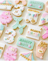 POM POM PATTERN - Sarah Maddison Cookie Stamp