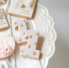 POM POM PATTERN - Sarah Maddison Cookie Stamp