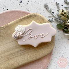 LOVE SCRIPT - Sarah Maddison Cookie Stamp