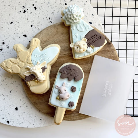 HAPPY BIRTHDAY MINI - Sarah Maddison Cookie Stamp