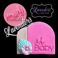 Oh Baby Double Font LBS Embosser