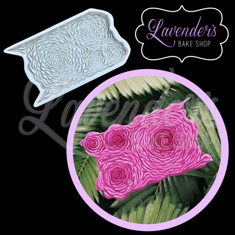 Ruffled Rose Mat