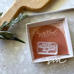 HAPPY MOTHER'S DAY IMPRESSION - Sarah Maddison Cookie Stamp