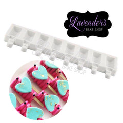 Mini SWIRL Popsicle Mold 8ct